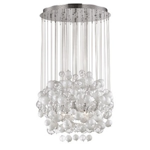 PLAFONIERA/LUSTRA MODERNA BOLLICINE SP14 ALBA IDEAL LUX - Img 3