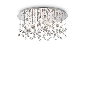 PLAFONIERA MOONLIGHT PL15, CROM, DIN METAL, STIL MODERN