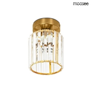 PLAFONIERA MOOSEE REY AURIE, CONFECTIONATA DIN OTEL SI CRISTAL, STIL MODERN