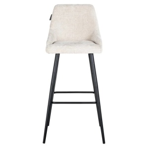 SCAUN DE BAR BROOKE UNICORN CREAM, S4701, CONFECTIONAT DIN 100% POLIESTER SPUMA SI METAL, RICHMOND INTERIORS - Img 2