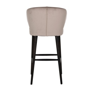 SCAUN DE BAR INDIGO KAKI 903, S4496, CONFECTIONAT DIN METAL, SPUMA SI 100% POLIESTER, RICHMOND INTERIORS - Img 2