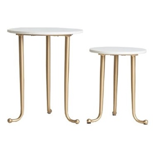 SET 2 MASUTE DE CAFEA TWENG REF. 26768, DIN METAL SI MARMURA, STIL MODERN, VIC