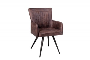 SET 2 SCAUNE ROADSTER 37317 - DESIGN RETRO/INDUSTRIAL