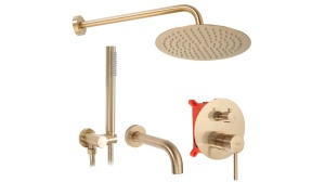 SET DE DUS INCASTRAT REA LUNGO + BOX, AURIU PERIAT, DIN ALAMA, CALITATE SUPERIOARA
