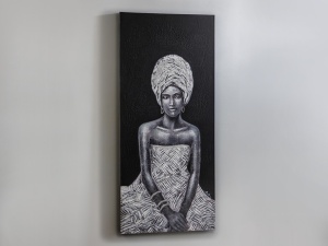 TABLOU CANVAS JOHARI, 70x160 CM, STIL MODERN - Img 3