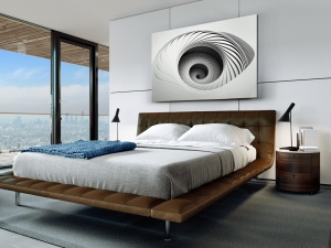 TABLOU DECORATIV MORPHIA, 150x100 CM, DIN STICLA SECURIZATA, STIL MODERN