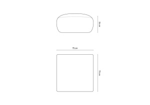 TABURET MOLINO, 75 CM, DIVERSE CULORI SI MATERIALE, DESIGN DEOSEBIT - Img 21