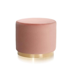 TABURET SISI, ROZ INCHIS/AURIU, DESIGN MODERN, ATR