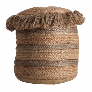 TABURET TASSAROLO REF. 28006, DIN IUTA SI BUMBAC, STIL VINTAGE, VIC