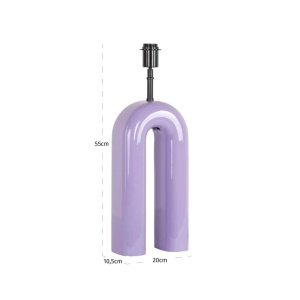 VEIOZA ELVINE LB-0203, MOV, CONFECTIONATA DIN PLASTIC, MDF, ALUMINIU SI METAL, RICHMOND INTERIOR - Img 2