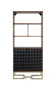 VITRINA ELEGANTA, ARTIM 1871, DIN METAL SI LEMN DE MANGO, ARTIM GROUP SELECTION