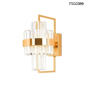 APLICA IMPERO GOLD, CONFECTIONATA DIN METAL SI CRISTAL, STIL MODERN