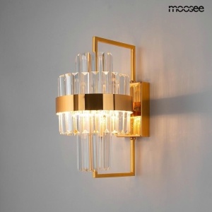 APLICA IMPERO GOLD, CONFECTIONATA DIN METAL SI CRISTAL, STIL MODERN - Img 2