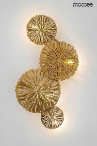 APLICA LIRIO 4 GOLD, CONFECTIONATA DIN METAL, STIL MODERN - Img 2