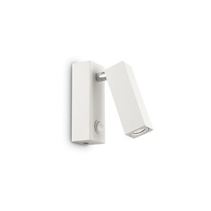 APLICA PAGE AP SQUARE, ALB, DIN METAL, STIL MODERN