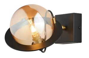 APLICA PLANET 1893, DIN METAL SI STICLA, STIL VINTAGE, JUPITER
