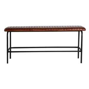 BANCUTA MORTON 28582,MARONIU, STIL VINTAGE, VIC, PIELE, METAL, SPUMA