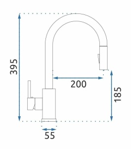BATERIE BUCATARIE REA FRESH, NICHEL PERIAT, DIN ALAMA, CALITATE SUPERIOARA - Img 7