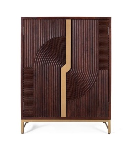 BUFET ELEGANT, 120CM, COD 1665, LEMN DE MANGO SI METAL, ARTIM GROUP SELECTION
