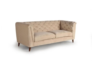 CANAPEA 1166, BEJ, DIN CATIFEA, STIL CHESTERFIELD G&C - Img 3