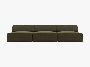 CANAPEA JODIE, 3 LOCURI, 240 CM, DIVERSE CULORI SI MATERIALE, DESIGN DEOSEBIT - Img 5