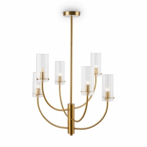 CANDELABRU ARCO MOD223PL-06BS, DIN METAL SI STICLA, STIL MODERN, MAYTONI