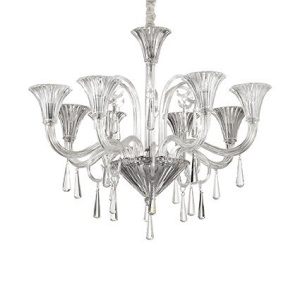 CANDELABRU DESIGN MODERN SANTA SP8 TRANSPARENT