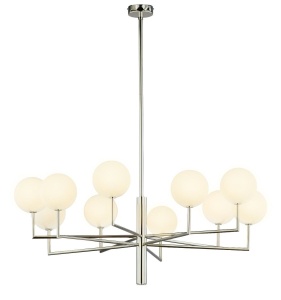 CANDELABRU FEME 1936, DIN METAL SI STICLA, STIL MODERN, JUPITER