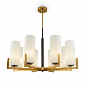 CANDELABRU FORTANO MOD089PL-08BS , DIN METAL SI STICLA, STIL MODERN, MAYTONI