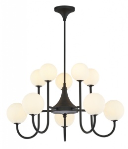 CANDELABRU SELEN 1948, DIN METAL SI STICLA, STIL MODERN, JUPITER
