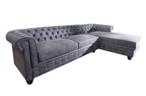 COLTAR CLASIC 280CM, CHESTERFIELD II, GRI ANTICHIZAT, COD 40516