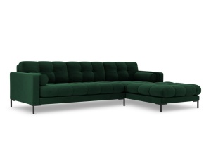 COLTAR CONFORTABIL 293CM, TAPITERIE DIN CATIFEA, VERDE, STIL MODERN, ARTIM GROUP SELECTION