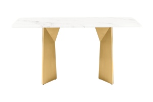 CONSOLA ELEGANTA, EXTRAVAGANCIA 140CM, BLAT DIN MARMURA SI METAL, ARTIM GROUP SELECTION