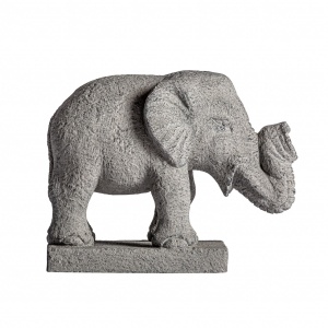 DECORATIUNE ELEFANT ELEPHANT REF. 28570, DIN PIATRA SI CIMENT, STIL VINTAGE, VIC