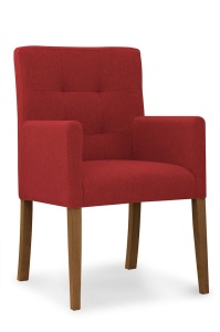 FOTOLIU CONFORTABIL HERMES ROSU/NATURAL - DESIGN MODERN
