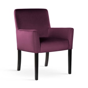 FOTOLIU CONFORTABIL TRINIDAD, BORDO/NEGRU, STIL CLASIC, ATR