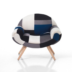 FOTOLIU ELEGANT, KALEIDOS-F, COD 5078, STIL MODERN, REALIZAT DIN LEMN SI STOFA - Img 2