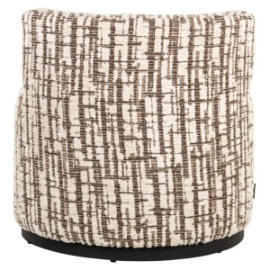 FOTOLIU FRANNY CREAM DALIA 11, S4772, CONFECTIONAT DIN 100% POLIESTER, METAL, PLACAJ SI SPUMA, STIL MODERN - Img 3