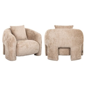FOTOLIU LOUNGE MILANIA, BE LOVELY 170, BEJ, S5168, TAPITERIE BUMBAC, STIL MODERN
