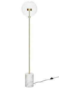 LAMPADAR CAPRI 60LED, AURIU, DIN ALUMINIU, MARMURA SI STICLA, STIL MODERN, B2