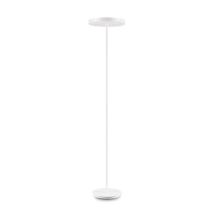 LAMPADAR COLONNA PT4, ALB, DIN METAL, STIL MODERN