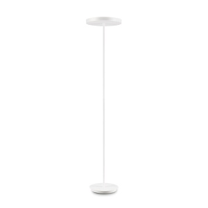 LAMPADAR COLONNA PT4, ALB, DIN METAL, STIL MODERN
