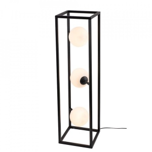 LAMPADAR CUBE 1027A1, DIN METAL SI STICLA, STIL CLASIC, ALDEX