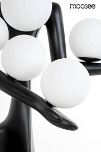 LAMPADAR EXCLUSIVIST 171CM, HUMAN DREAMER, FIBRA DE STICLA SI ABAJUR DE STICLA - Img 5
