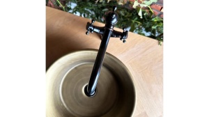 LAVOAR REA BETTY, 43,5 CM, BRONZ, DIN CERAMICA, CALITATE SUPERIOARA - Img 3