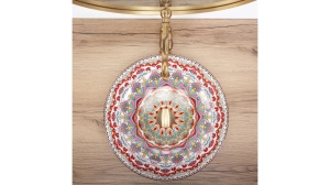 LAVOAR REA PERU, 40 CM, MULTICOLOR, DIN CERAMICA, CALITATE SUPERIOARA - Img 2