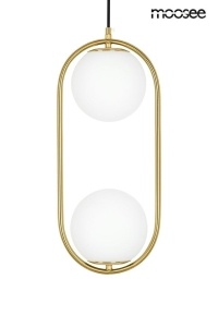 LUSTRA AURELIA TWIN GOLD, CONFECTIONATA DIN METAL SI STICLA, STIL MODERN
