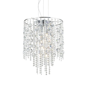 LUSTRA EVASIONE SP8, CROM, DIN CRISTAL, STIL MODERN