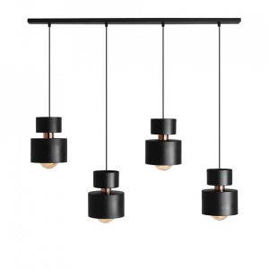 LUSTRA KADM 1029L1, NEGRU/ARAMIU, STIL VINTAGE, ALDEX