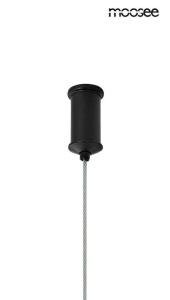 LUSTRA LED EXCLUSIVIST 90CM, SHAPE, CONFECTIONATA DIN METAL, DESIGN MODERN - Img 6